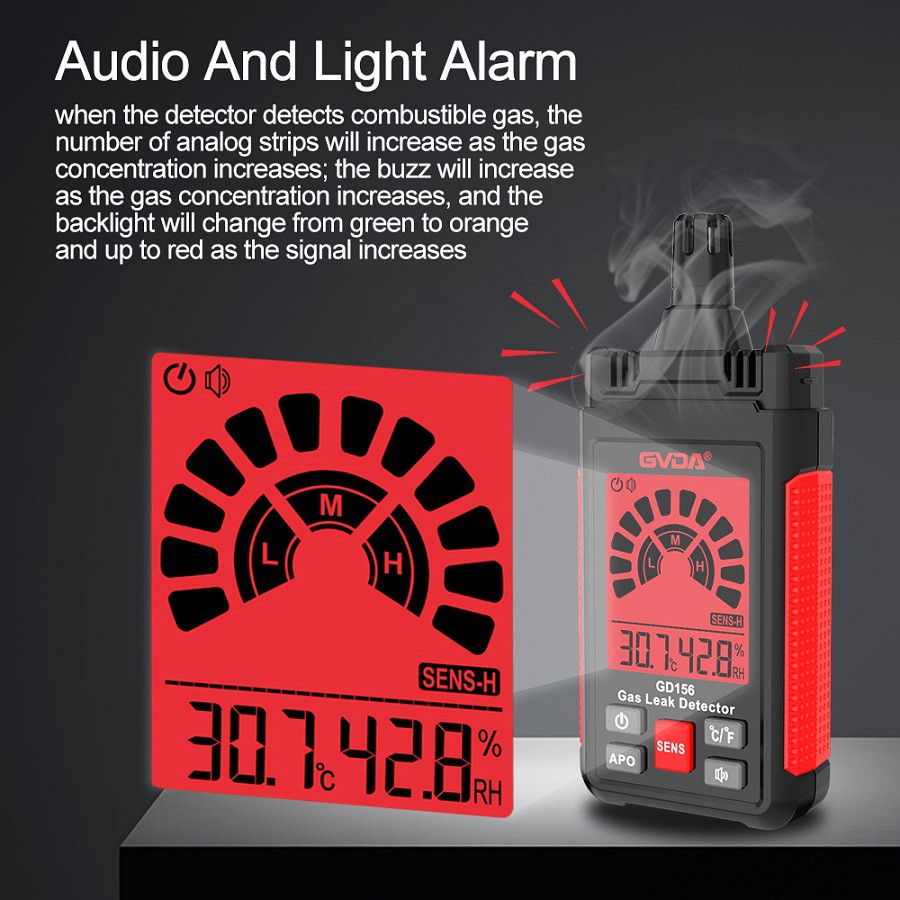 Combustible gas leak tester - Combustible gas leak tester -