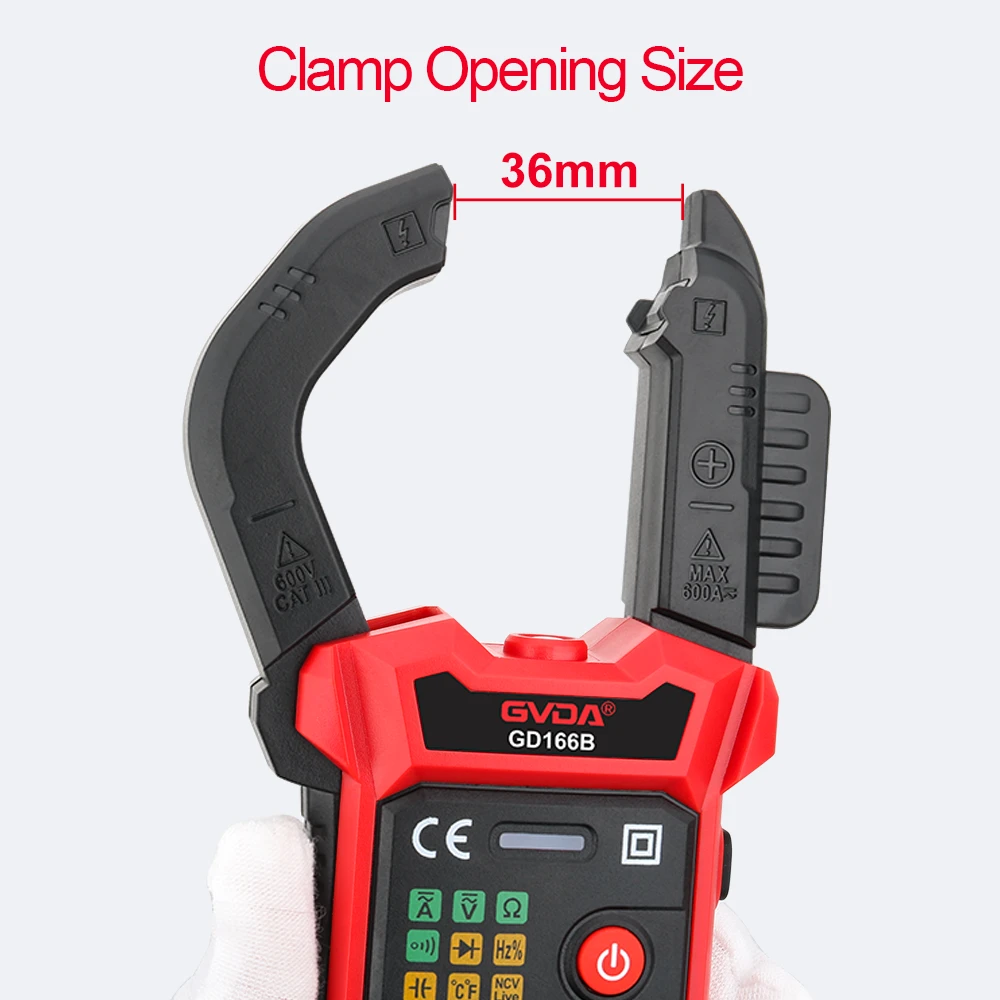 Auto ranging clamp meter