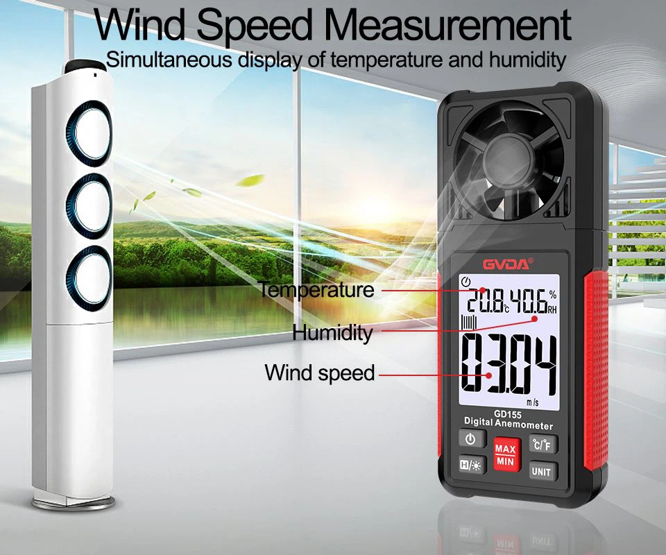 Akoestische windmeter