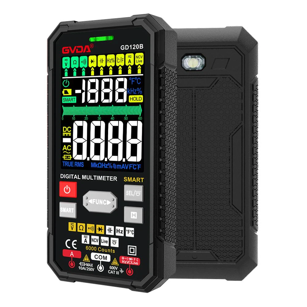 Digitale multimeter meettriode