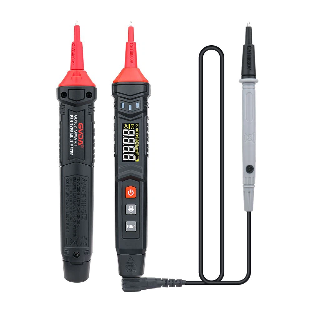 GVDA GD107 Pen Type True RMS Smart Multimter arriveert
