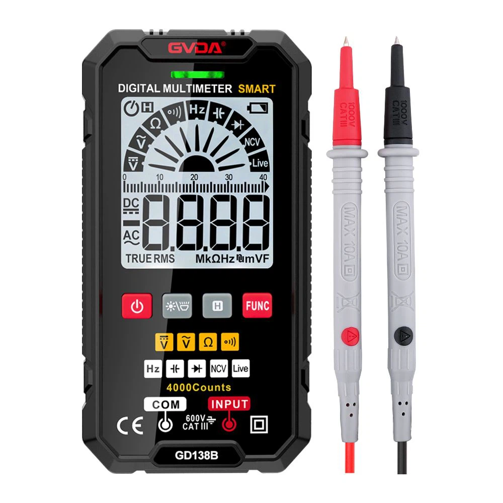 Nieuwe digitale multimeter GVDA GD138B arriveert