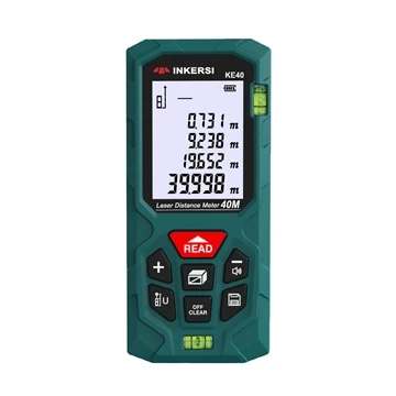 De INKERSI digitale lasermeetlint 40M laserafstandsmeter is een veelzijdige e...