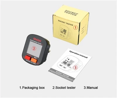 Digital Color LCD Socket Detection