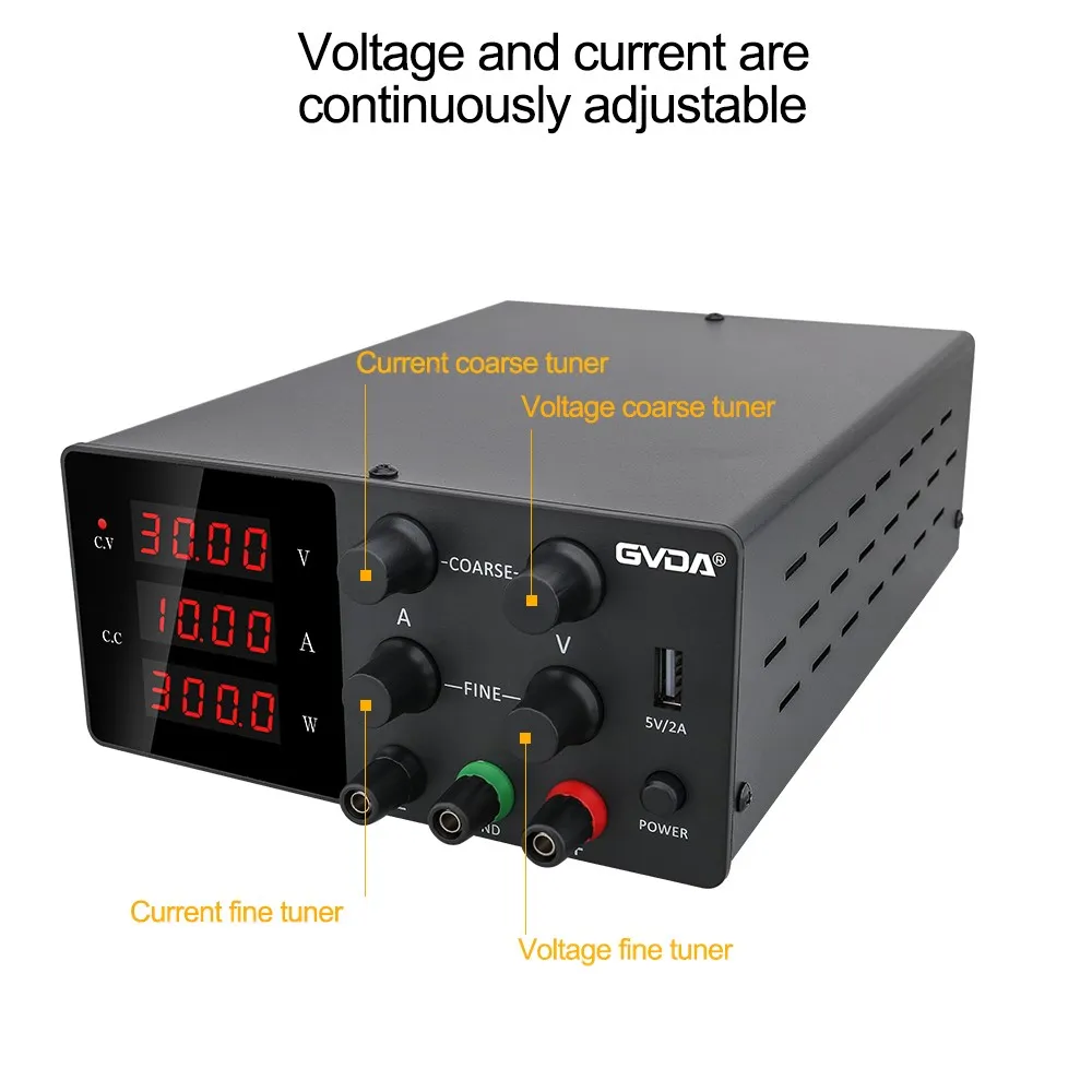 Adjustable ower supply