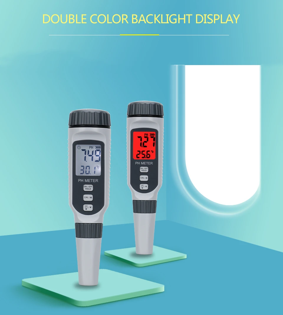 4 Ph acidity tester with ph sensor