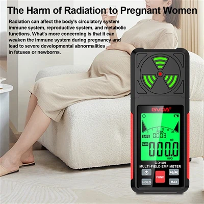 2024 GVDA Ontwikkel een nieuw item EMF -detector GD189 Elektromagnetische vel...